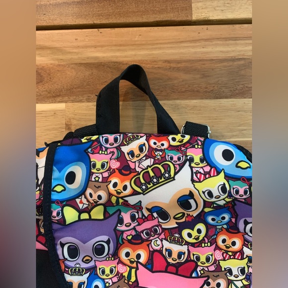 Neonstar by Tokidoki Loungefly Backpack| Colorful Owls| Unisex - Picture 10 of 13